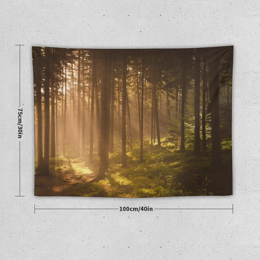 Morning Forest Tapestry