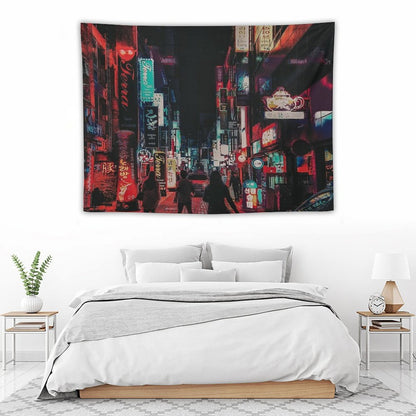 Retro Nights Tapestry