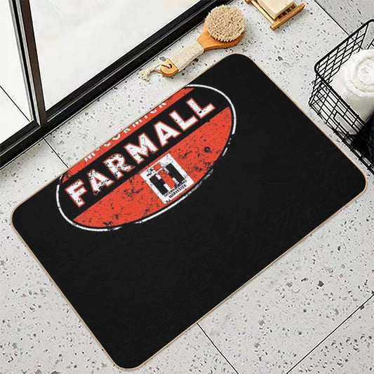 Farmall Tractor Mc Cormick Bath Mat