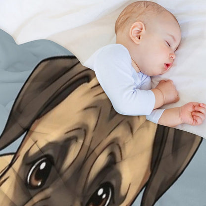 Mastiff Throw Blanket