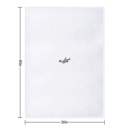 Hammerhead Shark Throw Blanket