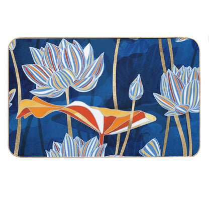 Bold Botanical Bath Mat