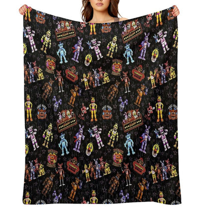 Five Nights at Freddy’s Throw Blanket