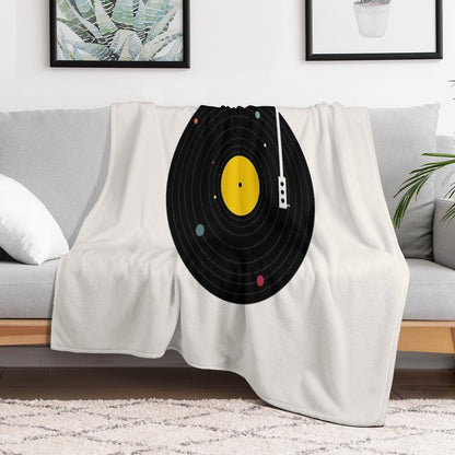 Music Everywhere Throw Blanket
