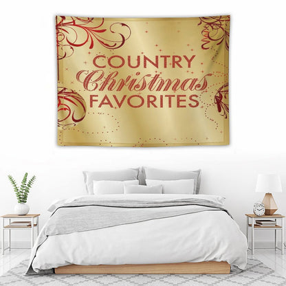Country Christmas Favorites Tapestry