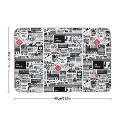 Wise Words From The Office - The Office Quotes (Variant) Bath Mat