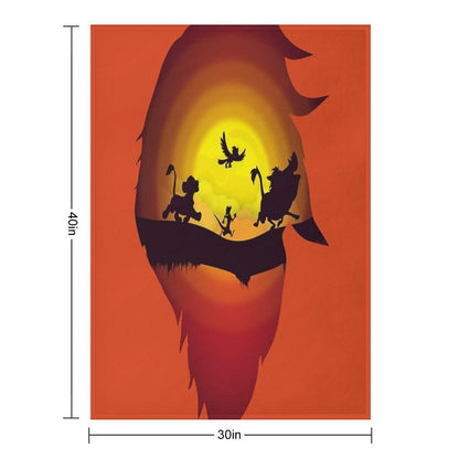 Hakuna Matata Throw Blanket