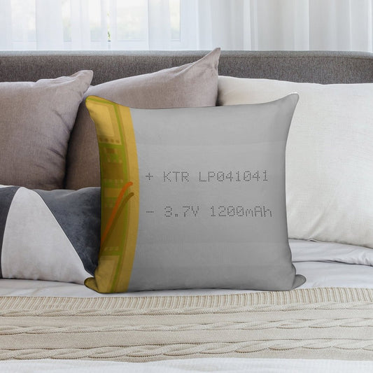 Lithium Polymer Battery Soft Style Accent Throw Pillow