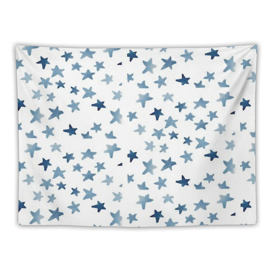Blue Stars Tapestry