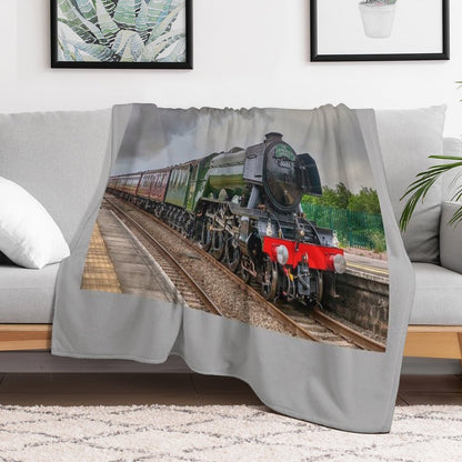 The Flying Scotsman Throw Blanket