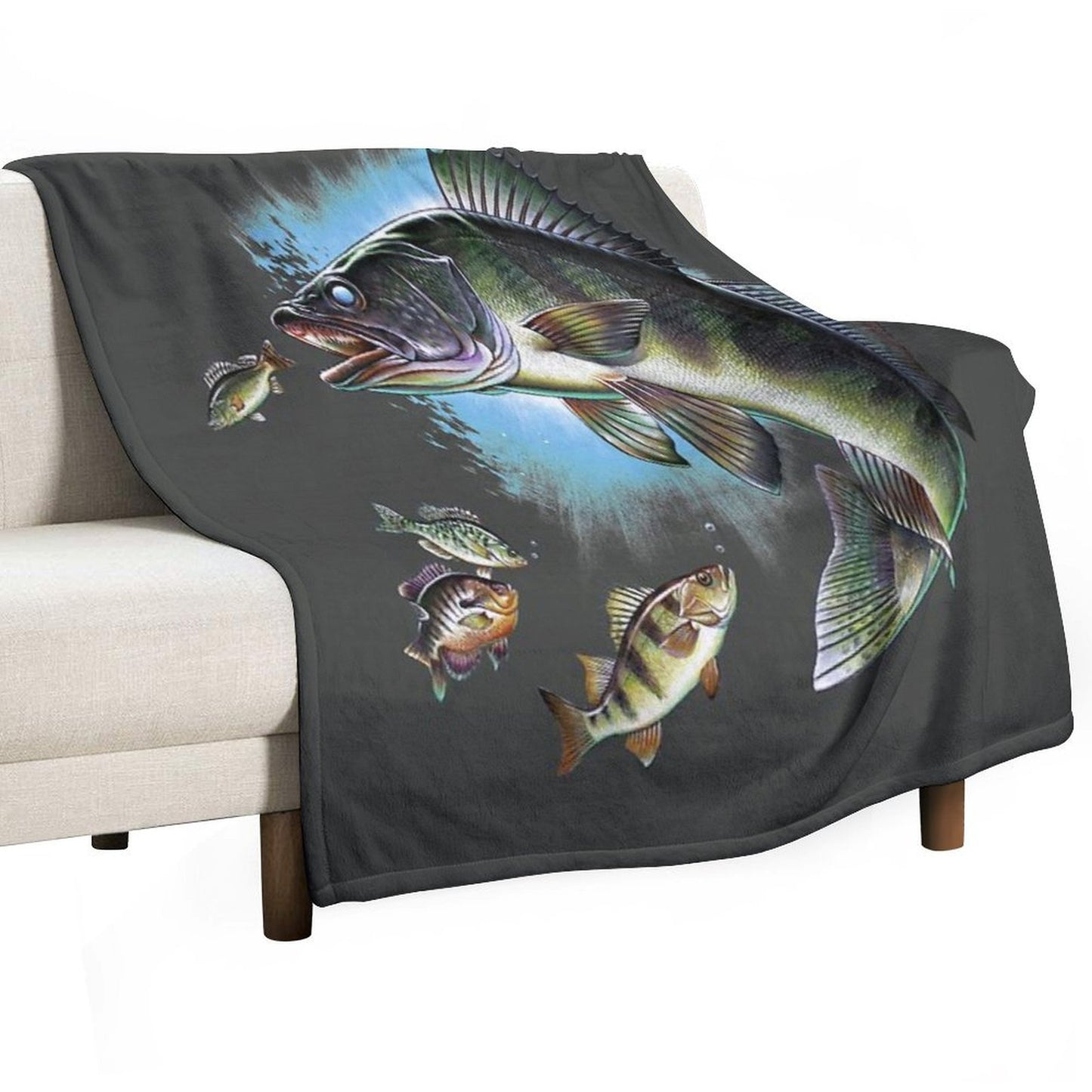 Walleye Throw Blanket