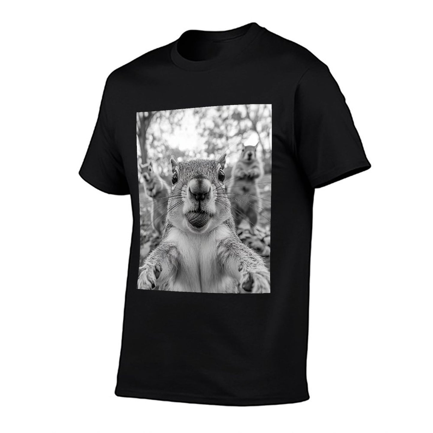 Cute Squirrel Selfie T-Shirt