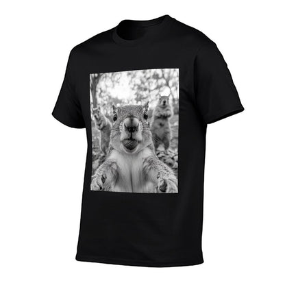 Cute Squirrel Selfie T-Shirt