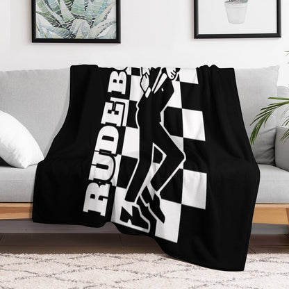 Rude Boy Throw Blanket