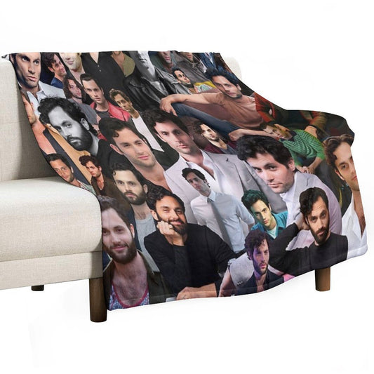 Penn Badgley Throw Blanket