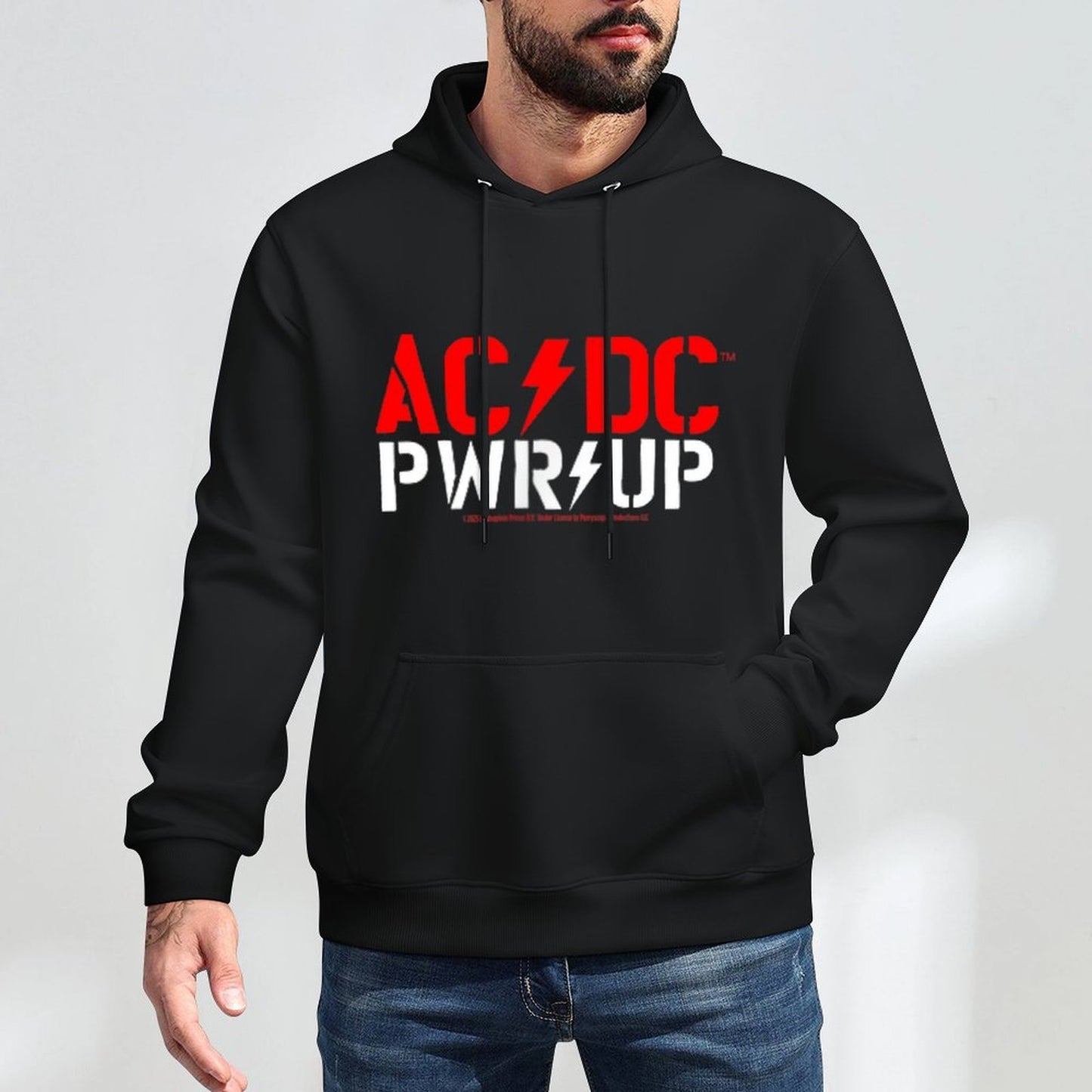 ACDC PWR UP North America Tour Date Back 2025 Moisture-Wicking Hoodie