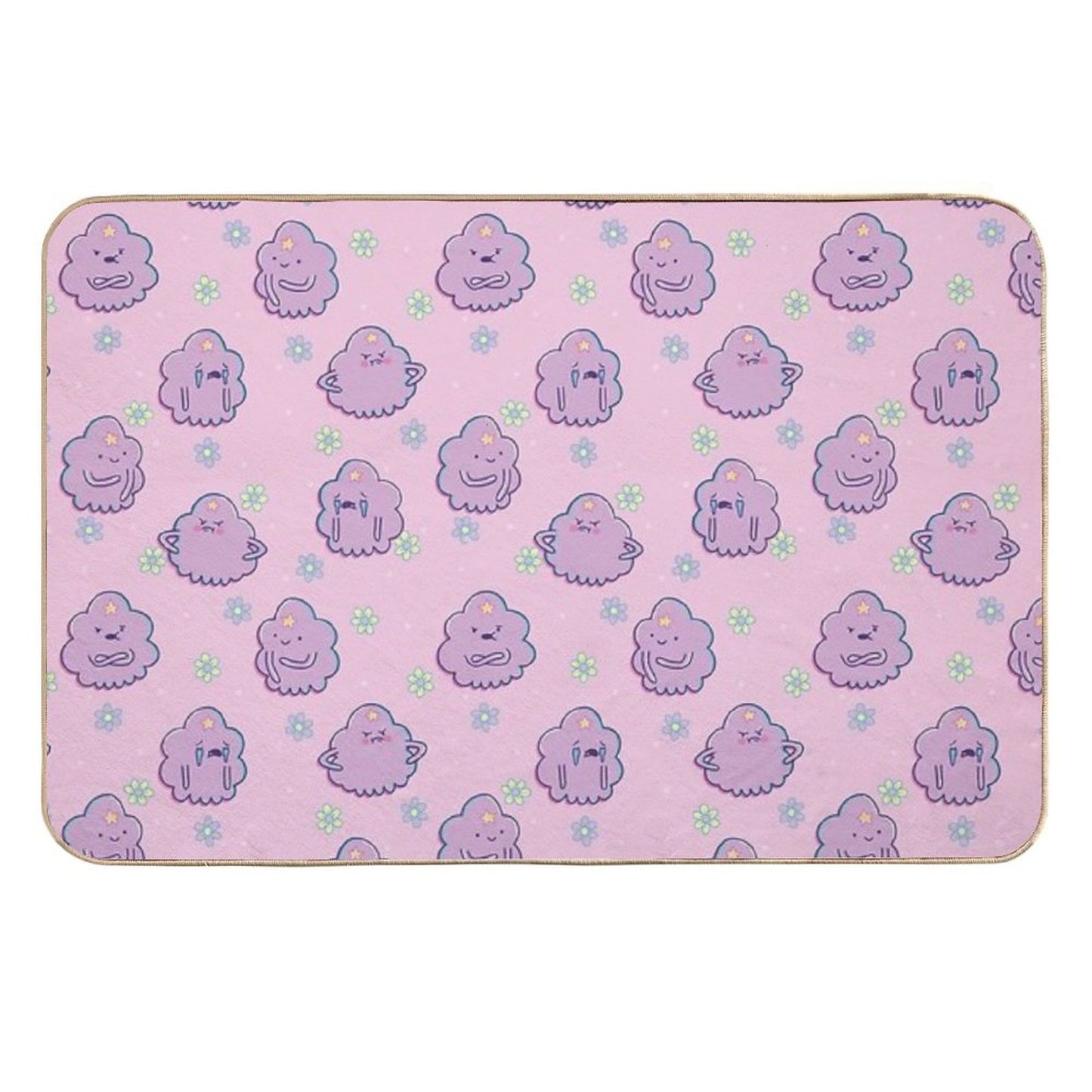 Lumpy Space Princess (Adventure Time)  Slip-Resistant Bath Mat