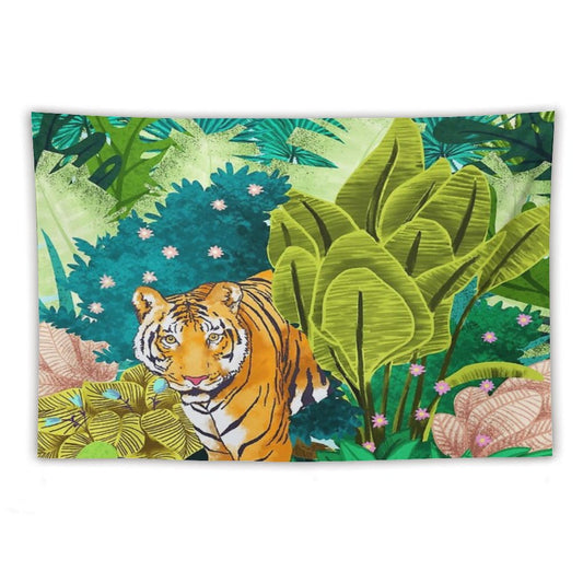 Jungle Tiger Tapestry