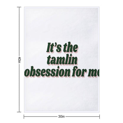 It's The Tamlin Obsession for Me Throw Blanket