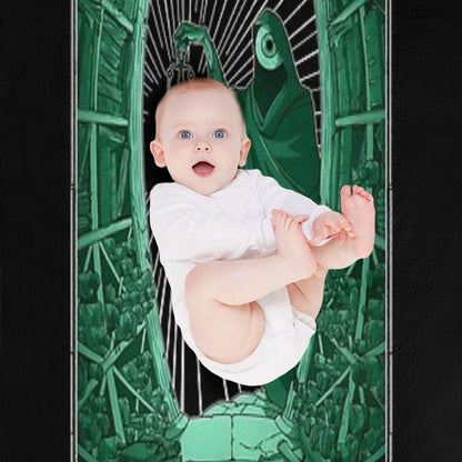 The Eye Tarotesque (Dark) Throw Blanket