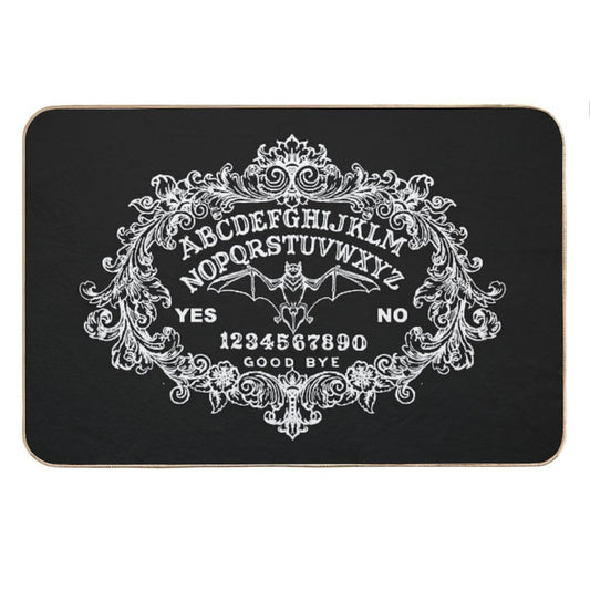 Bat Witch Board Bath Mat