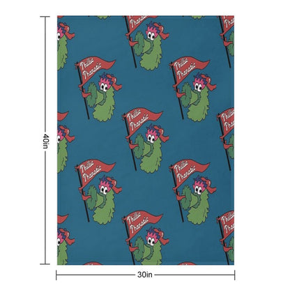 Phillie Phanatic Throw Blanket
