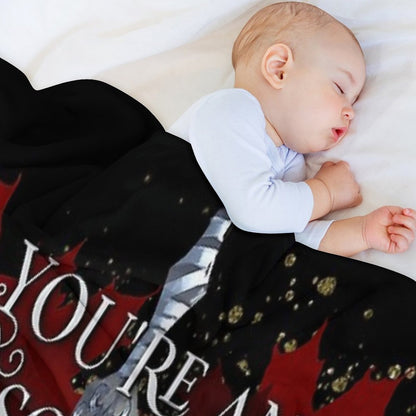 You're An Absolutely Stunning, Murderous Little Creature. From Blood And Ash Jennifer L Armentrout Throw Blanket