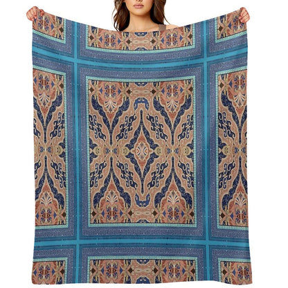 Arab Tapestry Throw Blanket