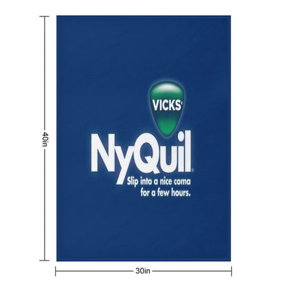 NyQuil Throw Blanket