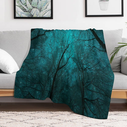 Simply Stare Upward Throw Blanket