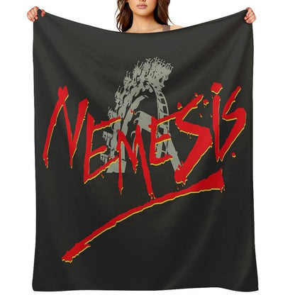 Nemesis Logo WLoop Throw Blanket