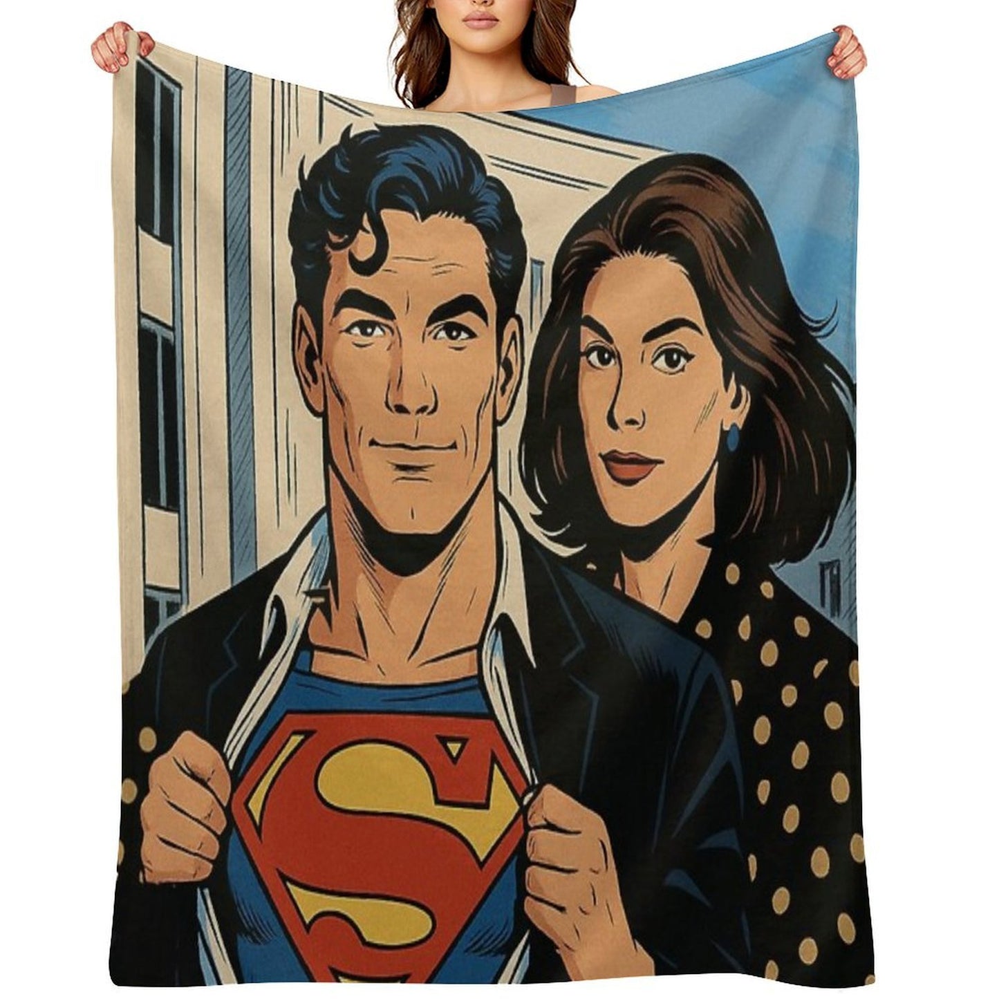 Lois & Clark Throw Blanket