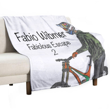 Fabio Wibmer Fabiolous Escape 2 Throw Blanket