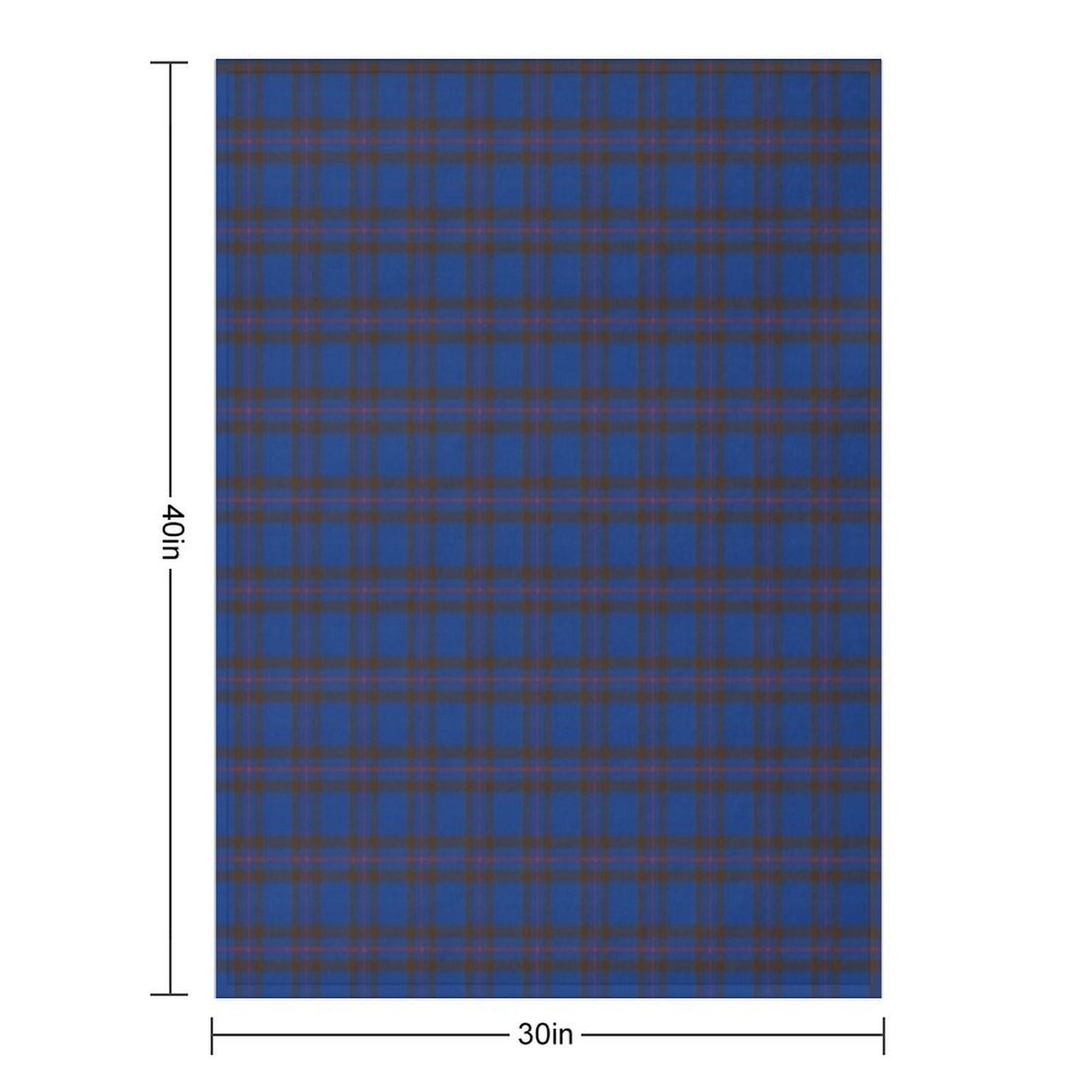 Elliot Modern Original Scottish Tartan Throw Blanket