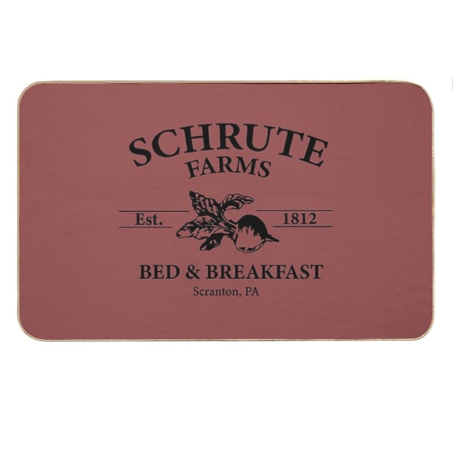 Schrute Farms B&B Bath Mat