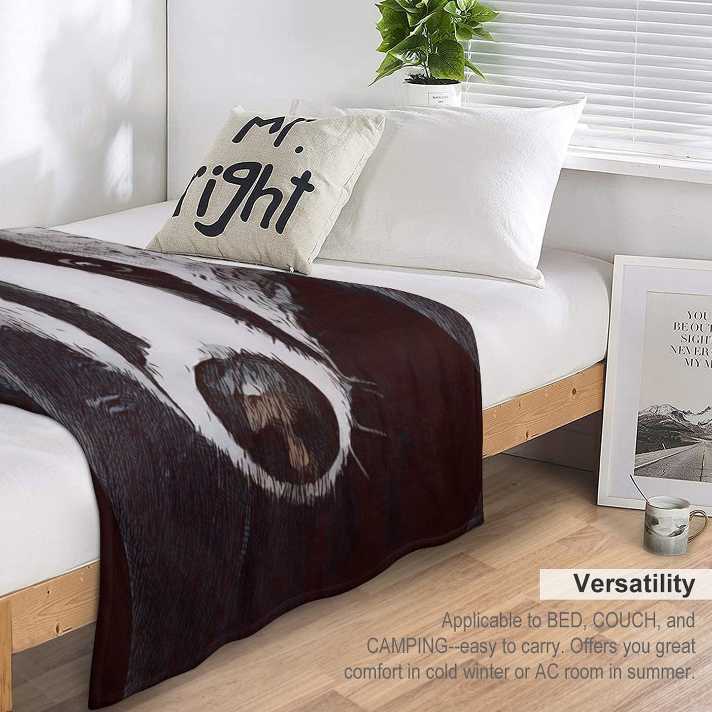 Badger Throw Blanket