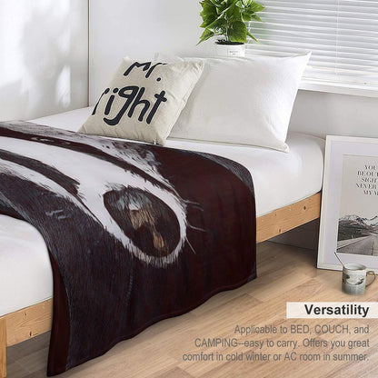 Badger Throw Blanket