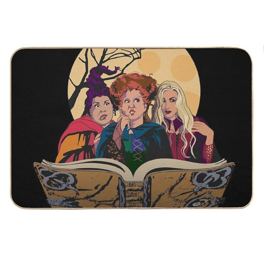 Hocus Pocus Sanderson Sisters Bath Mat