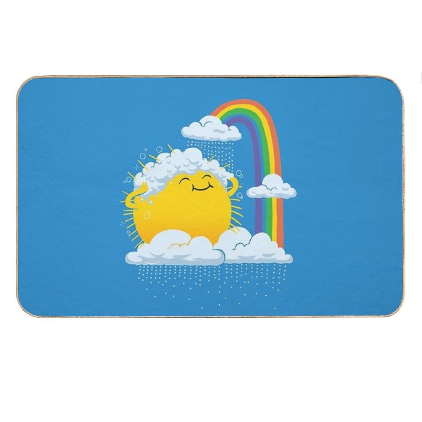 Rainy Day Bath Mat