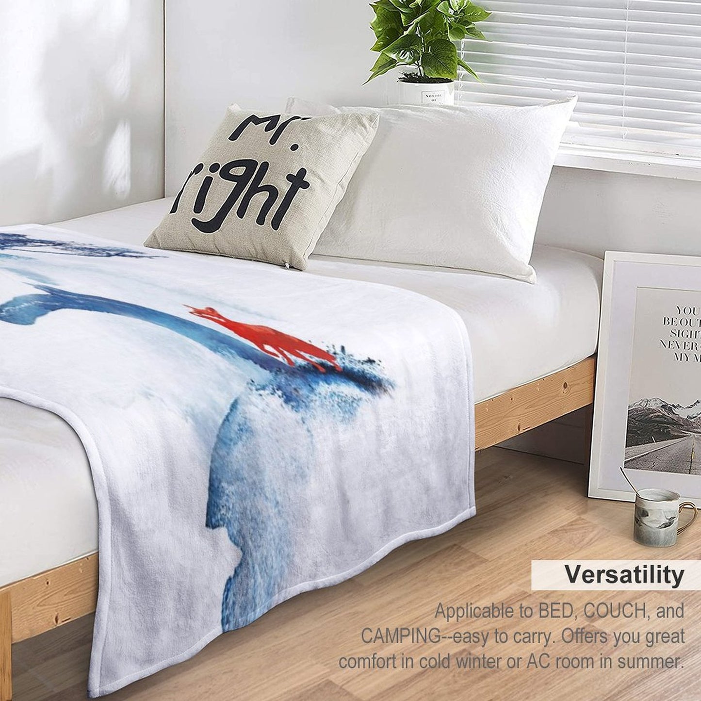 The Last Apple Tree Throw Blanket