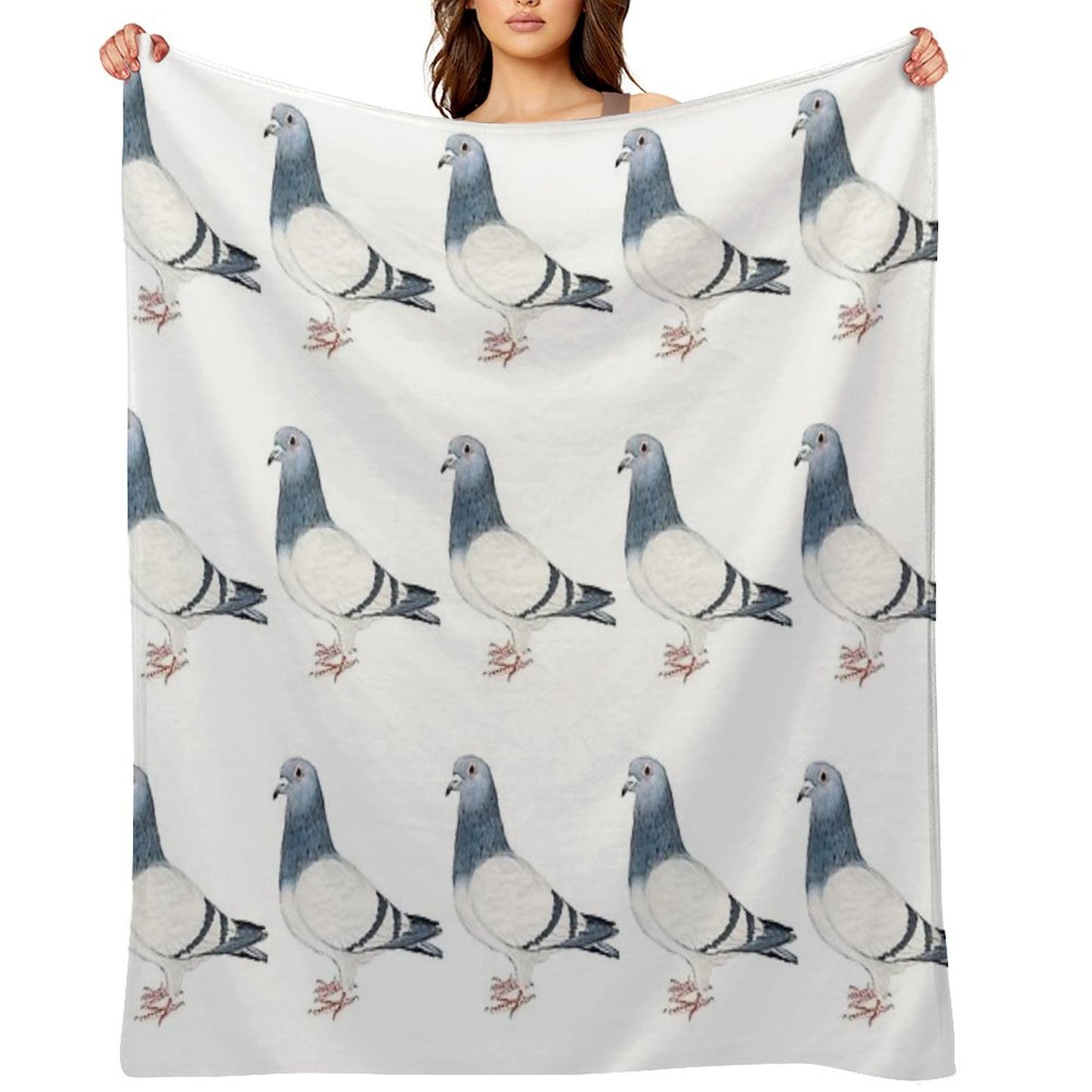Pigeon Throw Blanket