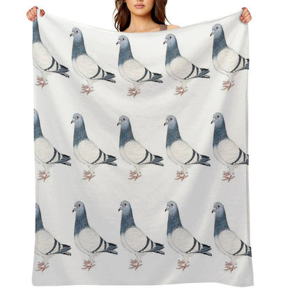 Pigeon Throw Blanket
