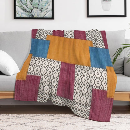 Heritage Abstract Design Throw Blanket