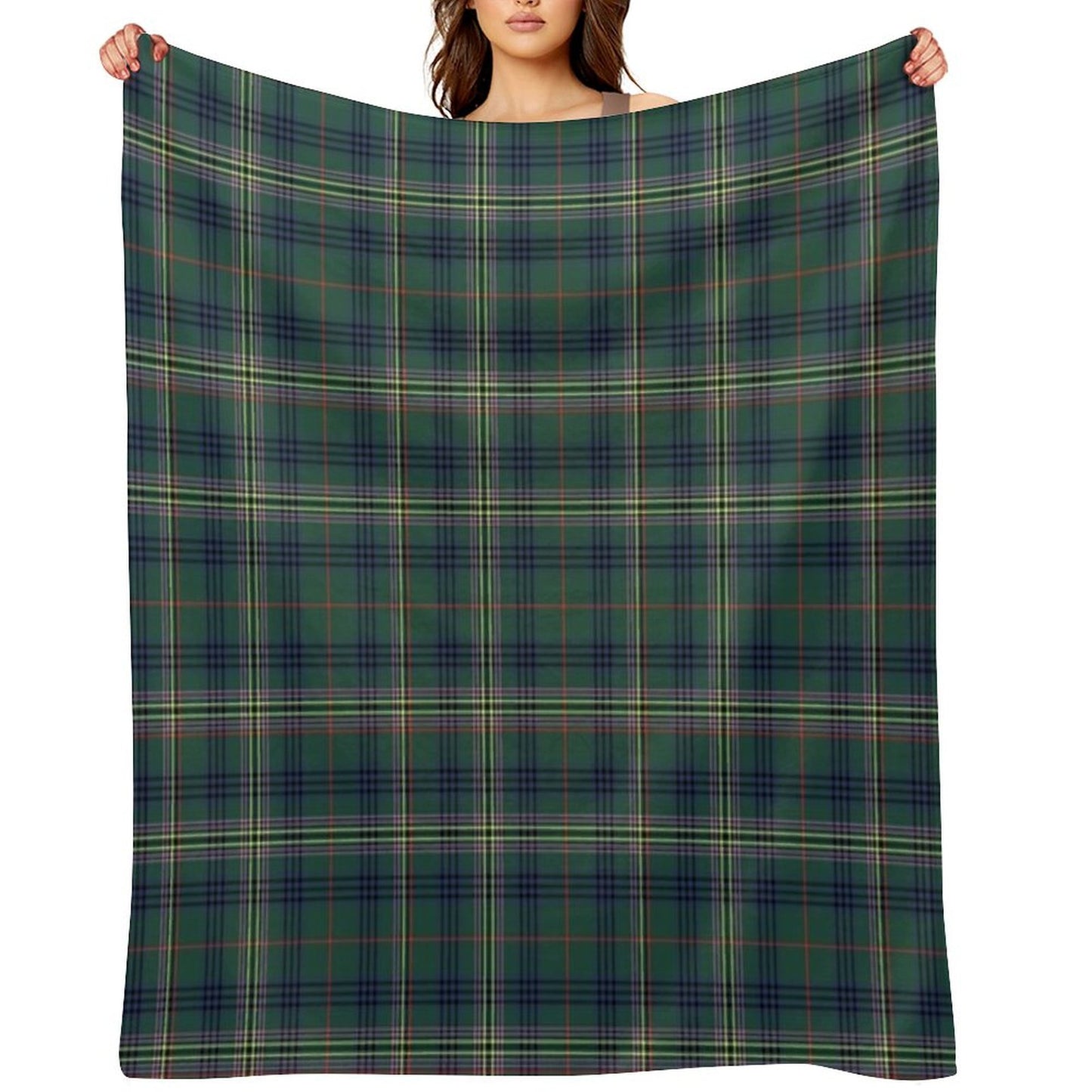 Clan Kennedy Tartan Throw Blanket