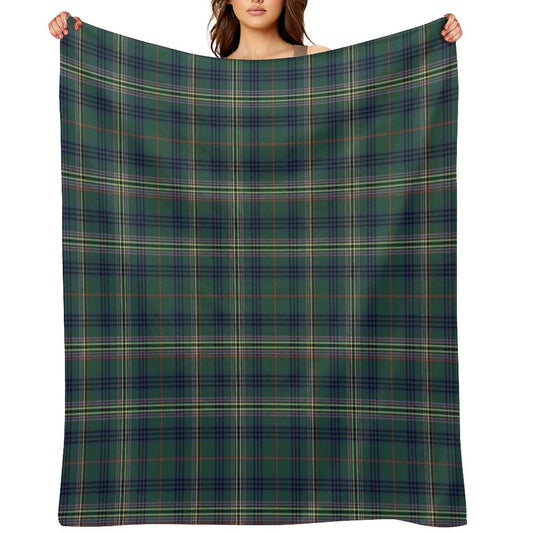 Clan Kennedy Tartan Throw Blanket