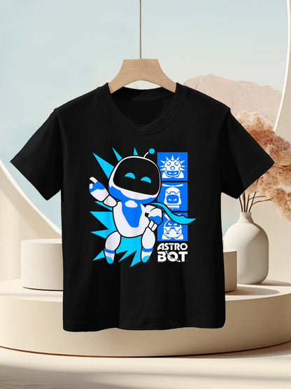 Astro Bot Rescue Mission Victory Pose Game Kids T-Shirt