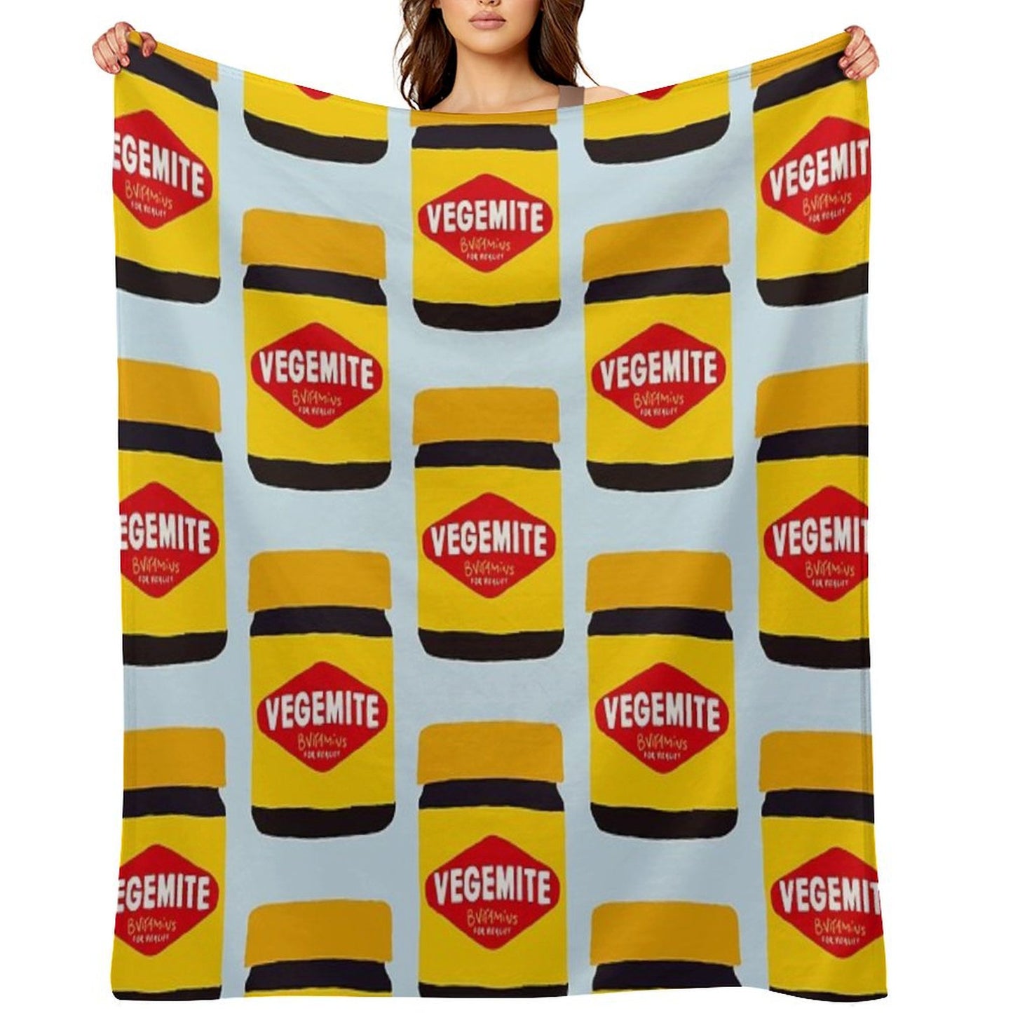 Vegemite Throw Blanket