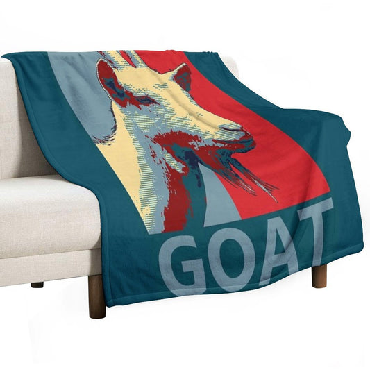 GOAT Throw Blanket