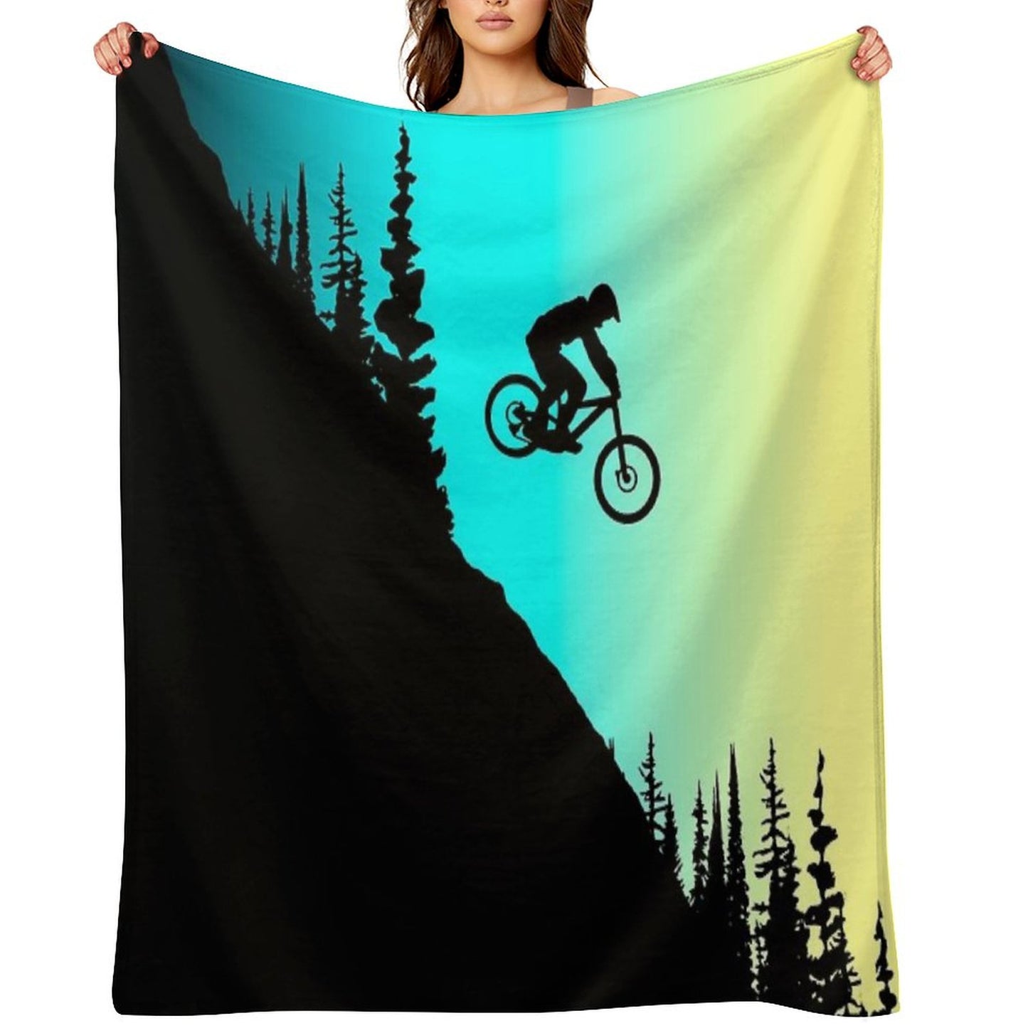 MTB Colors Throw Blanket