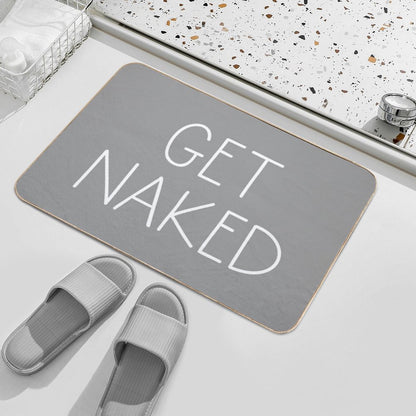 Get Naked Grey Bath Mat
